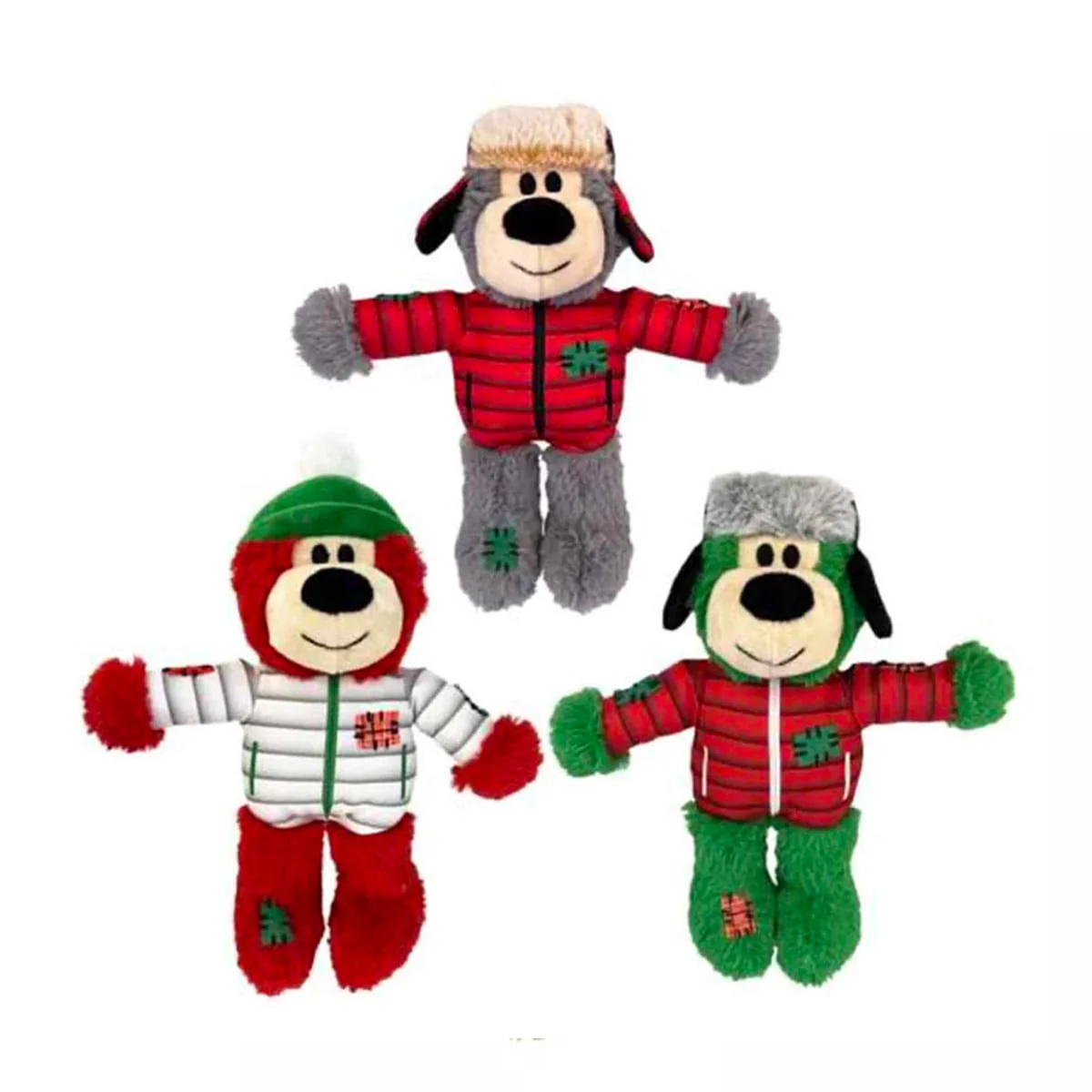 Kong Christmas Holiday Wild Knot Bear S/M