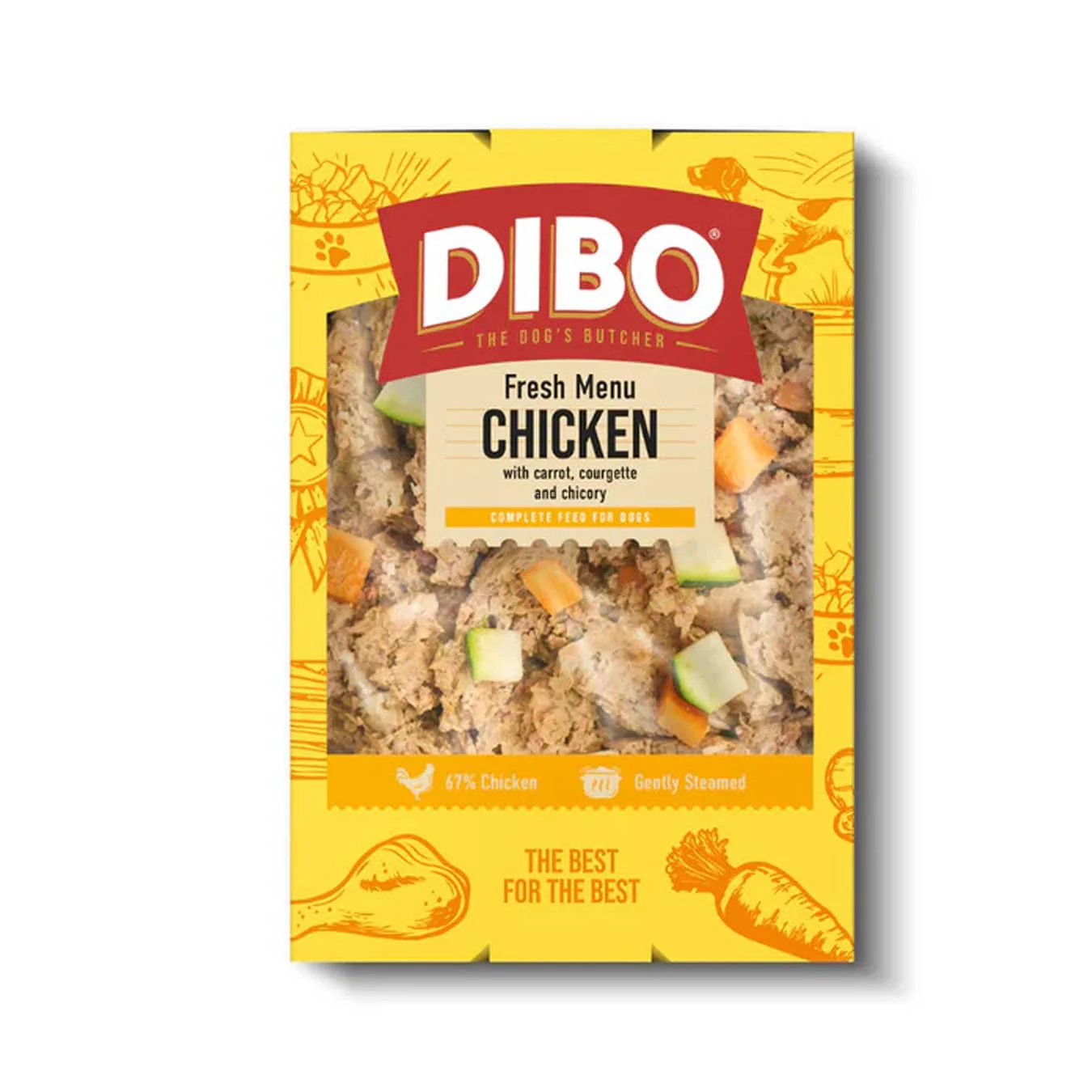 DIBO Fresh Menu Chicken Dog Food 400g