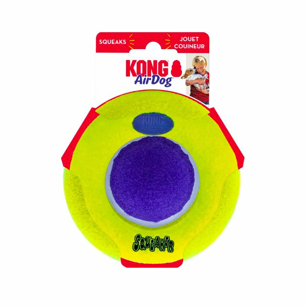 KONG AirDog Squeaker Saucer M/L