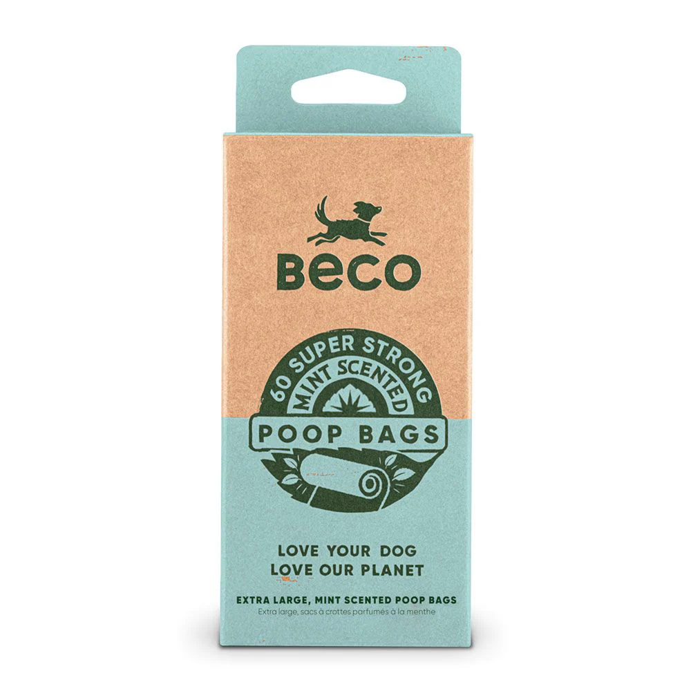 Beco Poop Bags (x60) - Mint