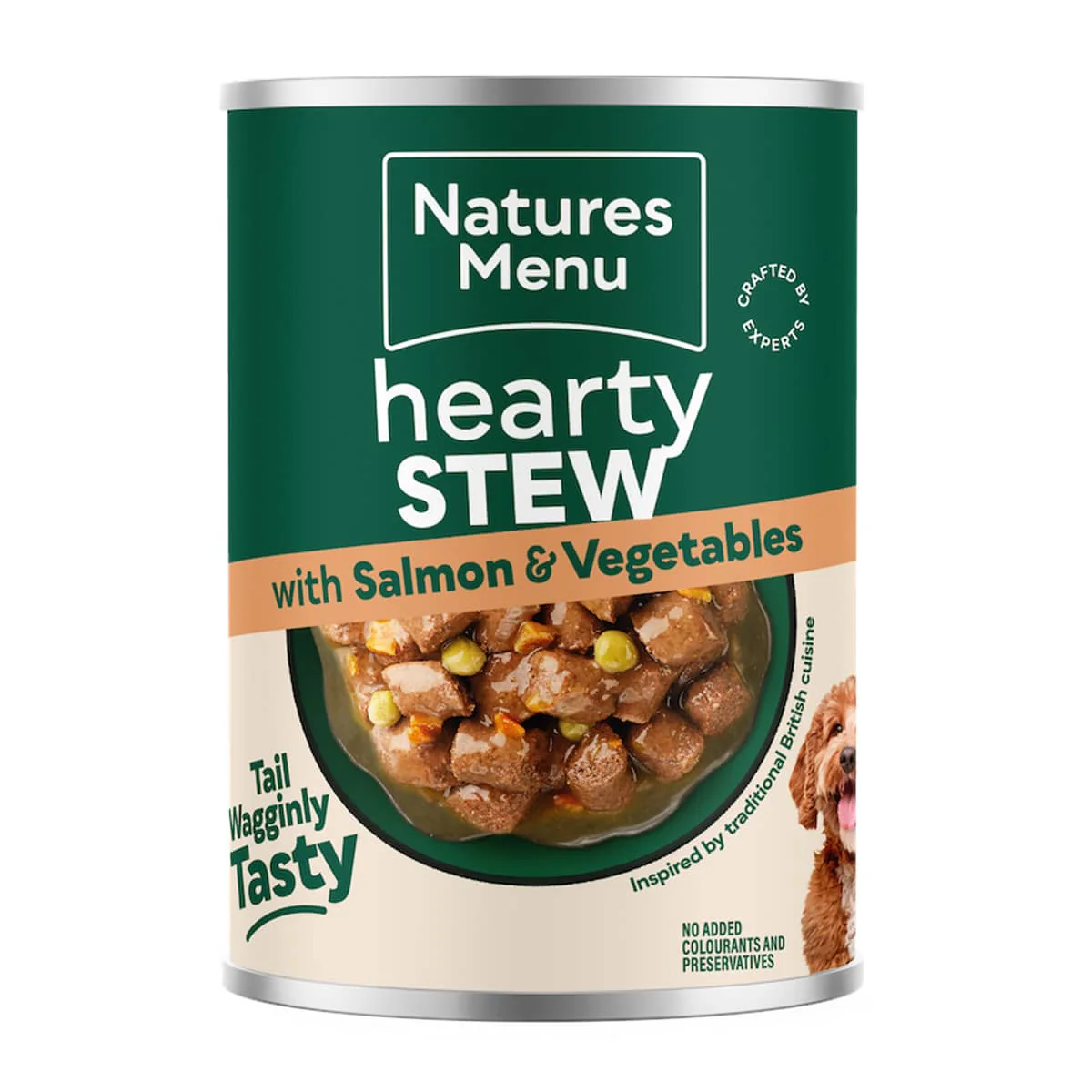 Natures Menu Salmon and Vegetable Hearty Stew Can 415g