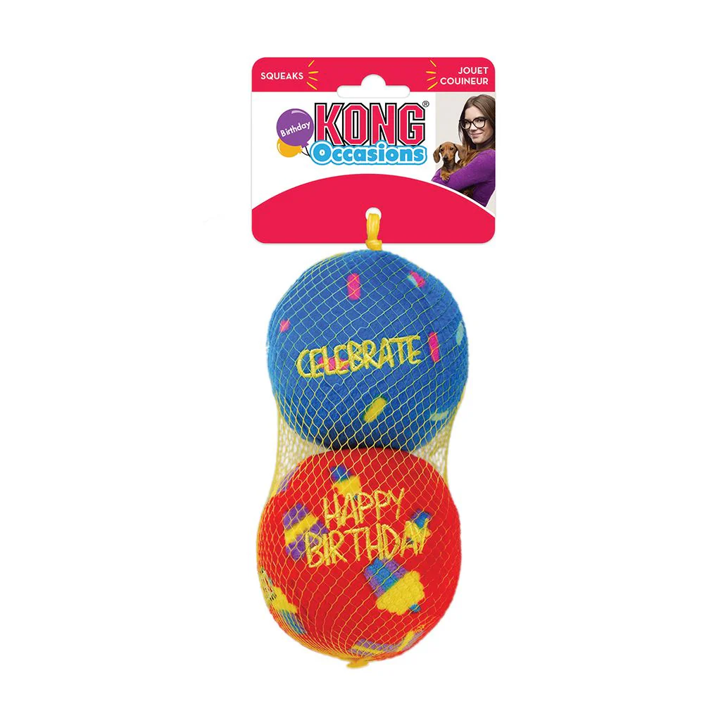Kong Occasions Birthday Balls 2-pack - Image 2