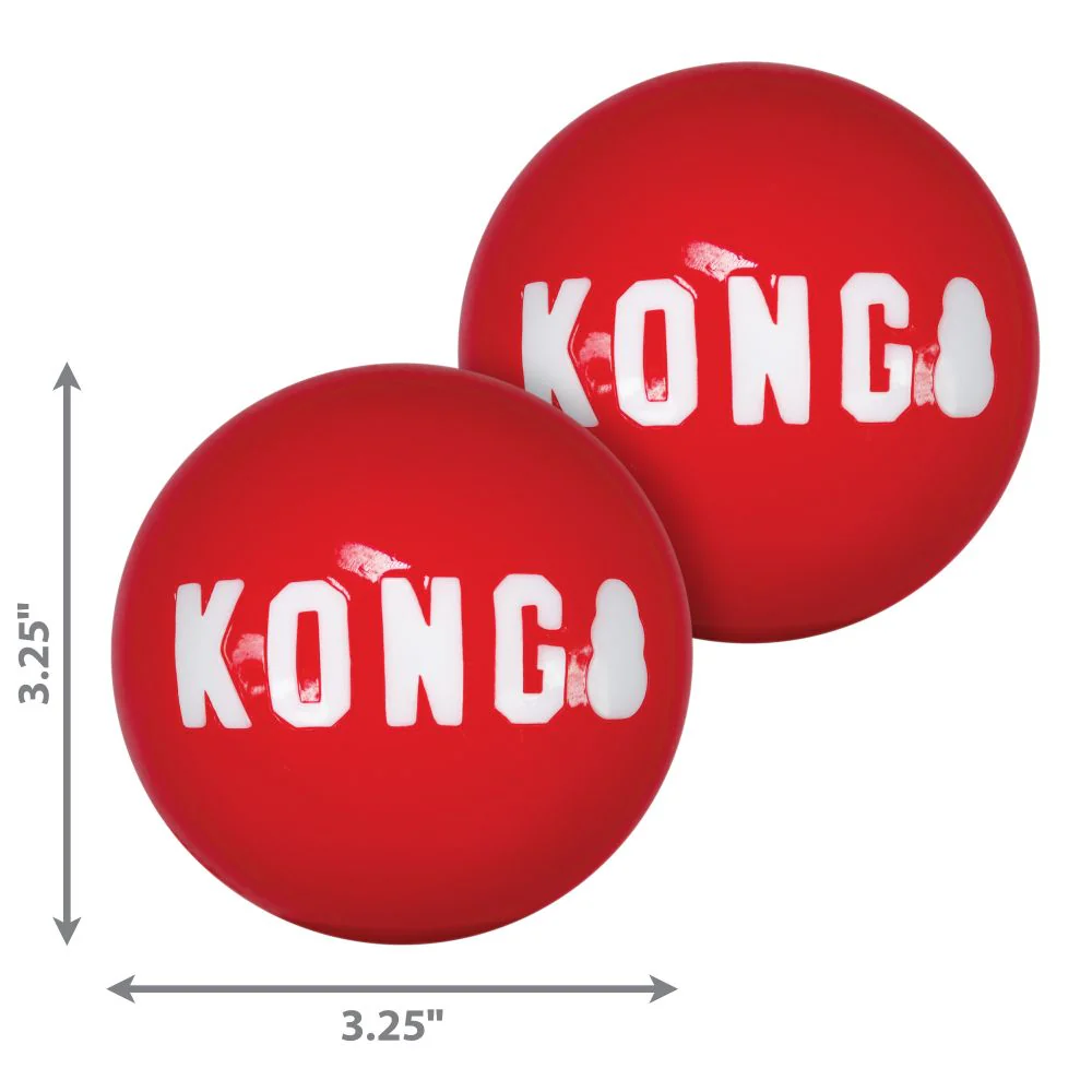 Kong Signature Balls 2pk large - Image 4