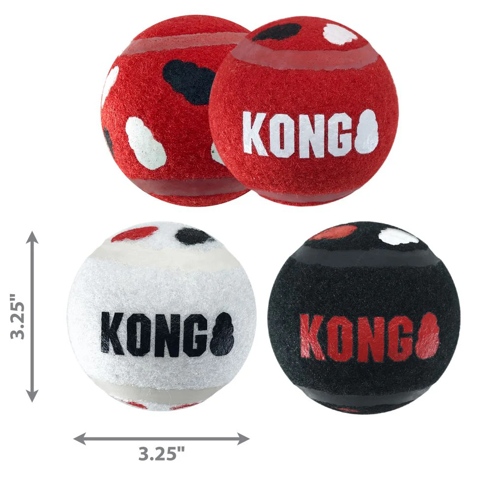 Kong Signature Sports Ball 2pk - Large - Image 3