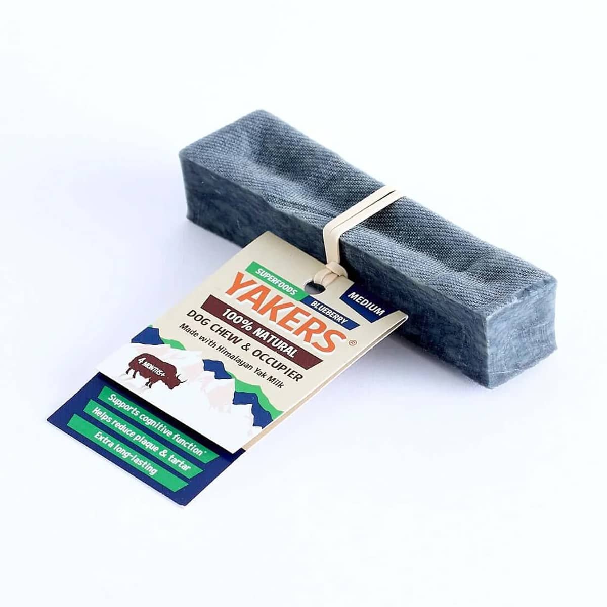 Yakers Blueberry Dog Chew Medium - Image 2